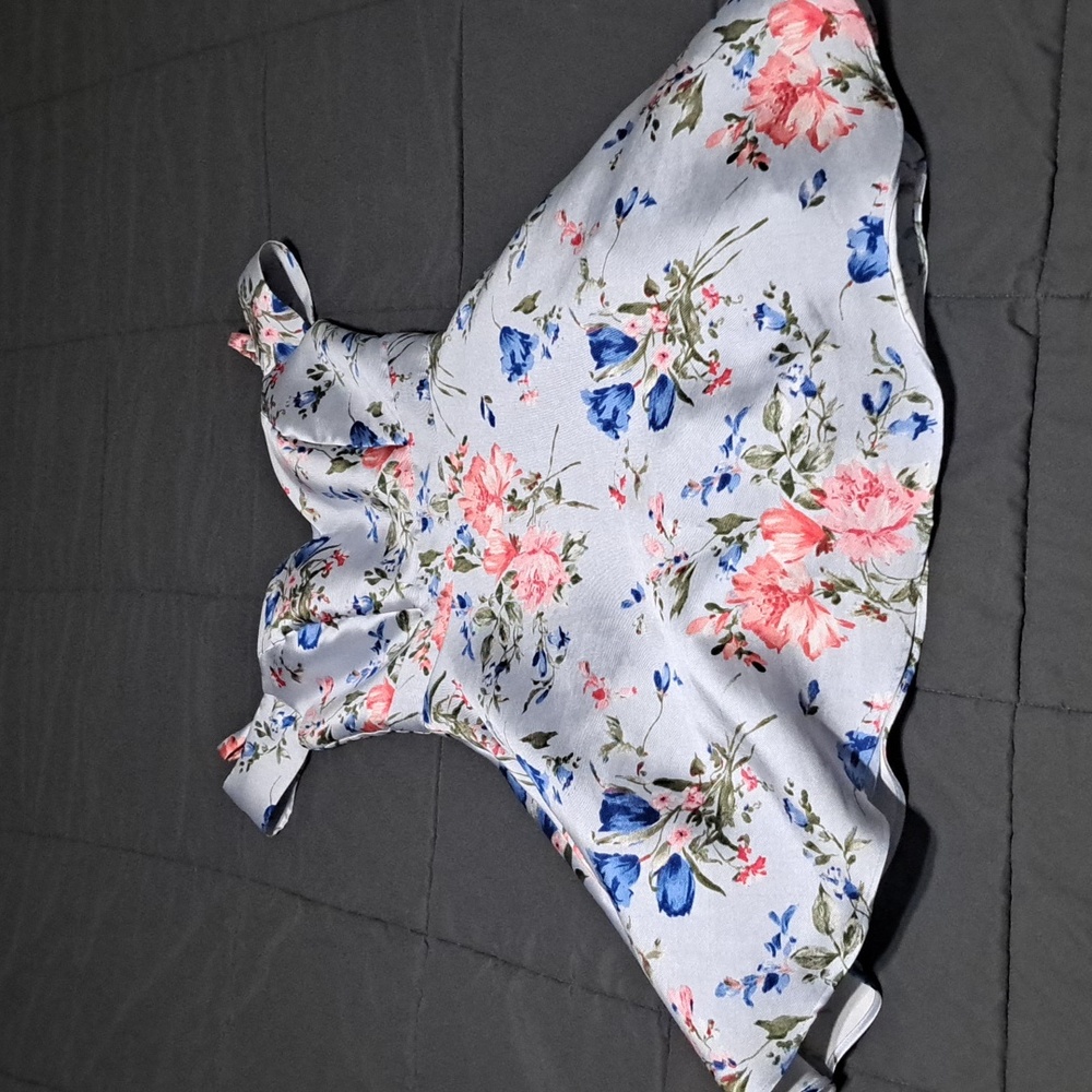 Windsor Pale Blue Floral Dress